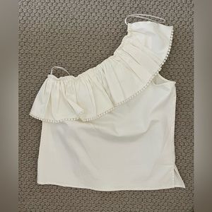 Aqua one shoulder top